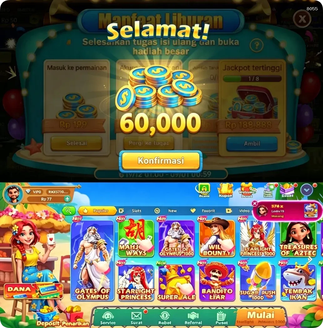 8055 Masuk - 8055 Resmi